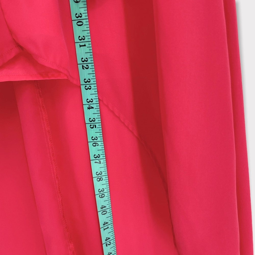 Adelyn Rae Pink High Low Chiffon High Low Dress Size Small - Picture 4 of 6
